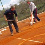 Priprema tenis terena za sezonu 2013