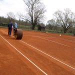 Priprema tenis terena za sezonu 2013